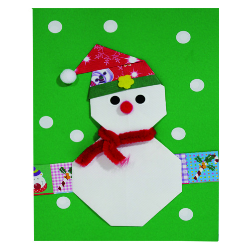 [DIY]크리스마스 눈사람 카드(10개) - 어린이집 유치원 크리스마스만들기 만들기재료-칭찬나라큰나라