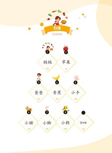 동요로 배워요! 쑥쑥 어린이 중국어 1단계 1 (QR코드:음원+동영상) - Sing Along Learn Chinese-칭찬나라큰나라