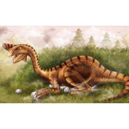 공룡(오바랍토르)현수막-018-칭찬나라큰나라