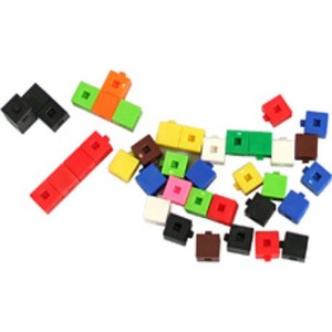 수교구, 러닝리소스[EDUC7134] 큐브 Linking Cubes 1㎝ (10 Colors/1,000개)-칭찬나라큰나라