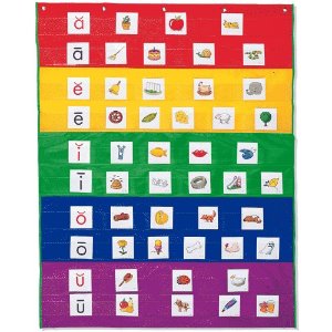 영어교구,알파벳교구, 러닝리소스[EDU 2197] 레인보우 포켓 차트 Rainbow™ Pocket Chart-칭찬나라큰나라