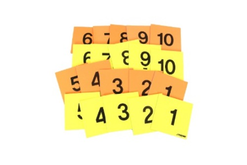 숫자카드세트[A/B] - 유치원 어린이집 학교체육 교구-칭찬나라큰나라