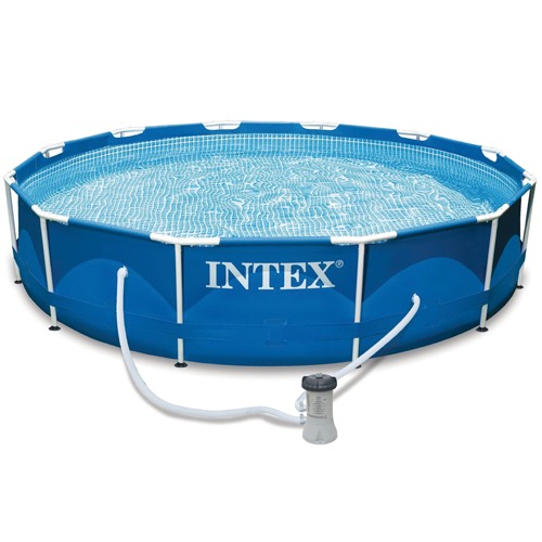 INTEX 인텍스 초대형 메탈 프레임 대형 풀장 수영장-칭찬나라큰나라