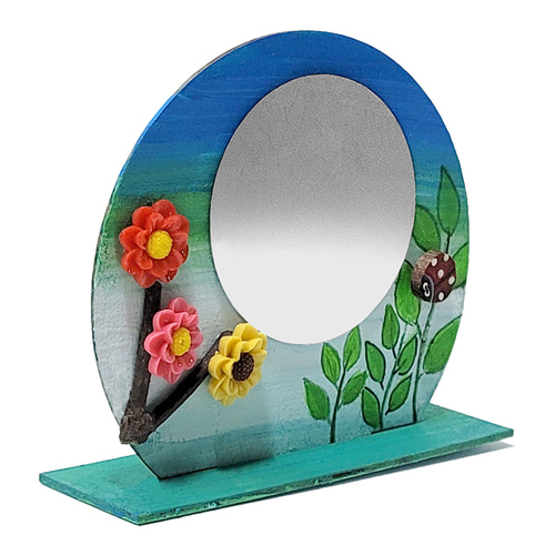 스탠드액자 만들기-거울 꽃(2종 택1)