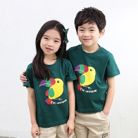 앵무새-하복 상의 유아용티셔츠/교사용티셔츠 [어린이날선물] (최소주문 10개)-칭찬나라큰나라
